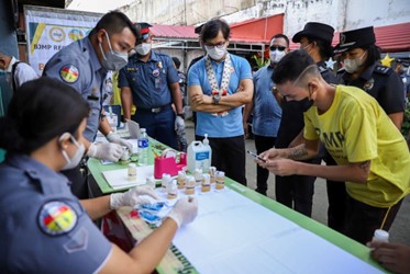 BJMP SUPPORTS ANTI-ILLEGAL DRUGS CAMPAIGN OF SILG ABALOS