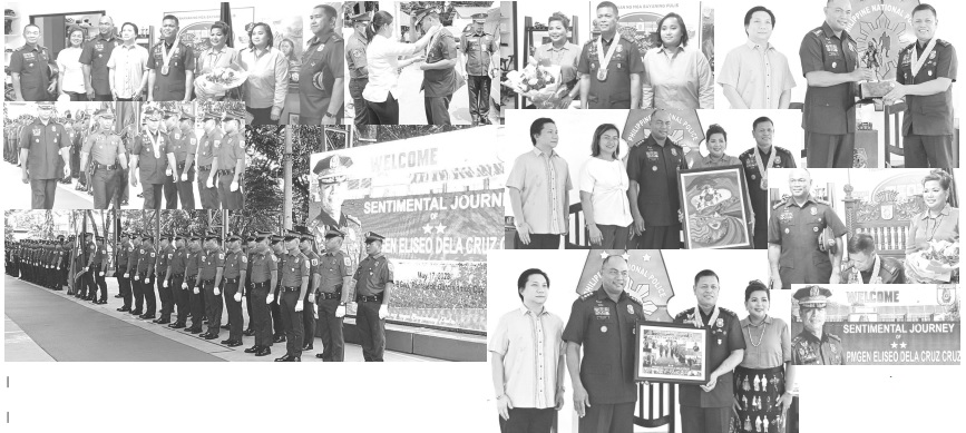 SENTIMENTAL JOURNEY PARA SA PAGKILALA KAY PMGEN ELISEO from p. 1DC CRUZ , GINAWAD NG CAVITE POLICE PROVINCIAL OFFICE.