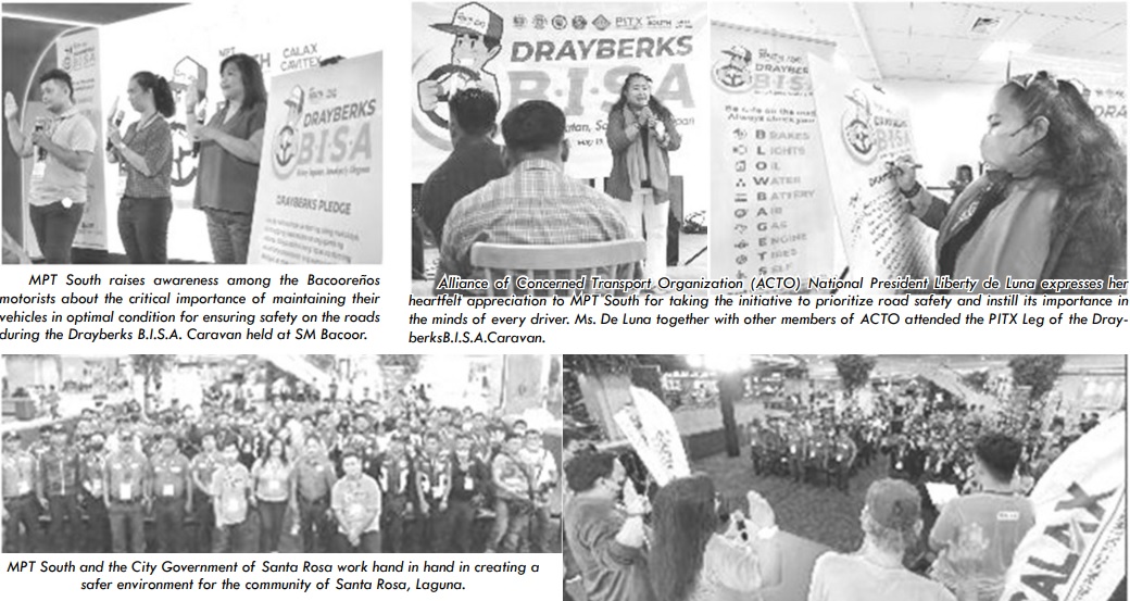 MPT South’s Drayberks B.I.S.A Earns Praises from LGUs