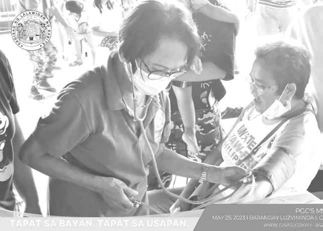 Remarkable Medical Mission in the constituents of Dasmariñas