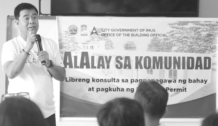 Nakiisa si Mayor Alex Advincula sa programang Alalay sa Komunidad na isinagawa ng Office of the City