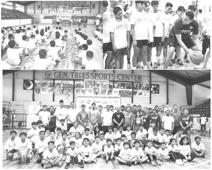 NLEX Road Warriors and CAVITEX Braves Goes South for Basketball Camp