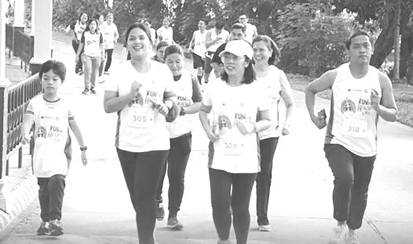 Mahigit 500 katao ang nakiisa  sa Run for Healthy Lungs