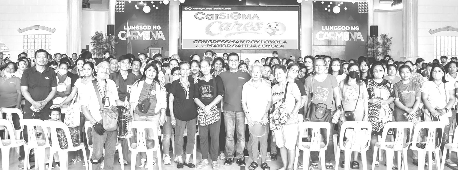 504 na residente ng carmona silang at gma tumanggap ng financial, educational, medical and burial assistance