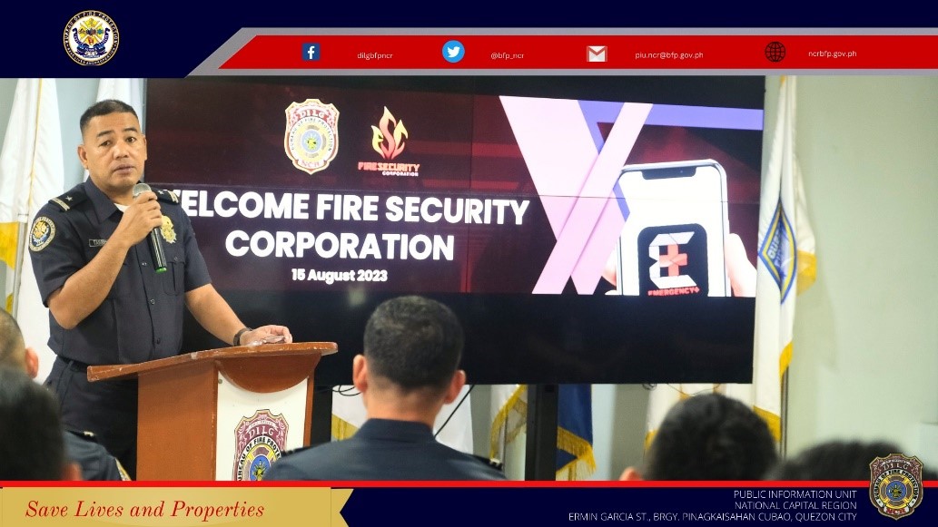 BFP-NCR & FIRE SECURITY CORPORATION MEET