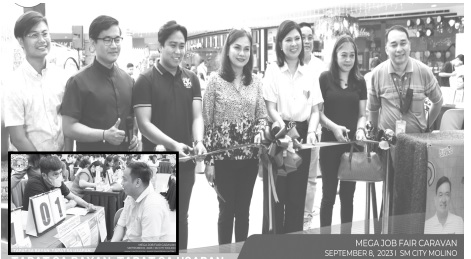 Collaboration and community support led to the success of theMega Job Fair Caravan held at SM City Molino,