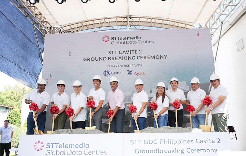 Ground Breaking Ceremony ng ST Telemedia Global Data Centres Cavite