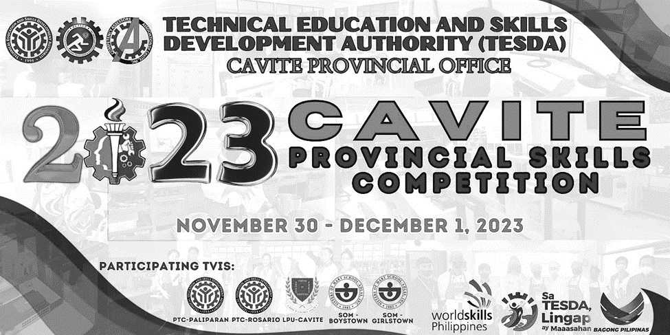 “TESDA CAVITE PROVINCIAL OFFICE WILL LAUNCH THE 2023 PROVINCIAL SKILLS COMPETITION”