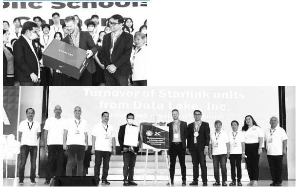 LGU CARMONA TURNS OVER STARLINK UNITS TO PUBLIC SCHOOLS