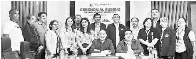 CEREMONIAL SIGNING OF MEMORANDUM OFAGREEMENT: BIGYANG -HALAGA, BANGON MSMES