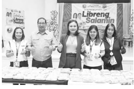 LIBRENG SALAMIN AT DENTURE, IPINAMAHAGI SA MGA SENIOR CITIZENS AT PWD NG LUNGSOD