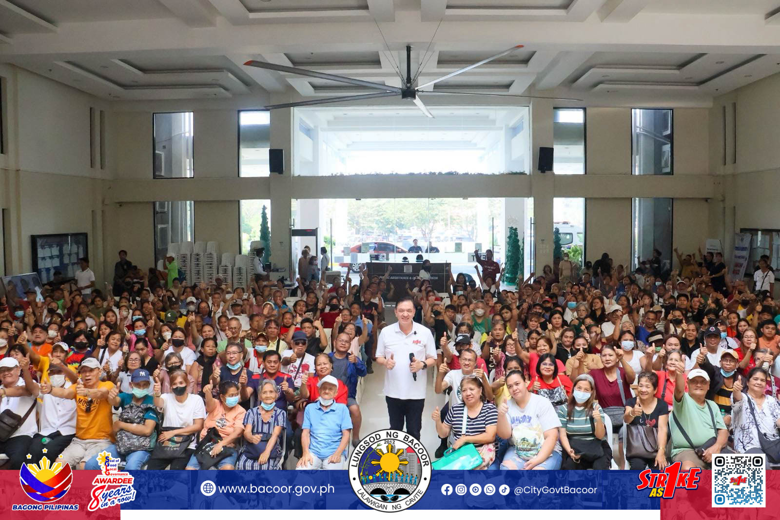 AICS DISTRIBUTION: TULONG PINANSYAL PARA SA MGA BACOOREÑO (UNANG BATCH)