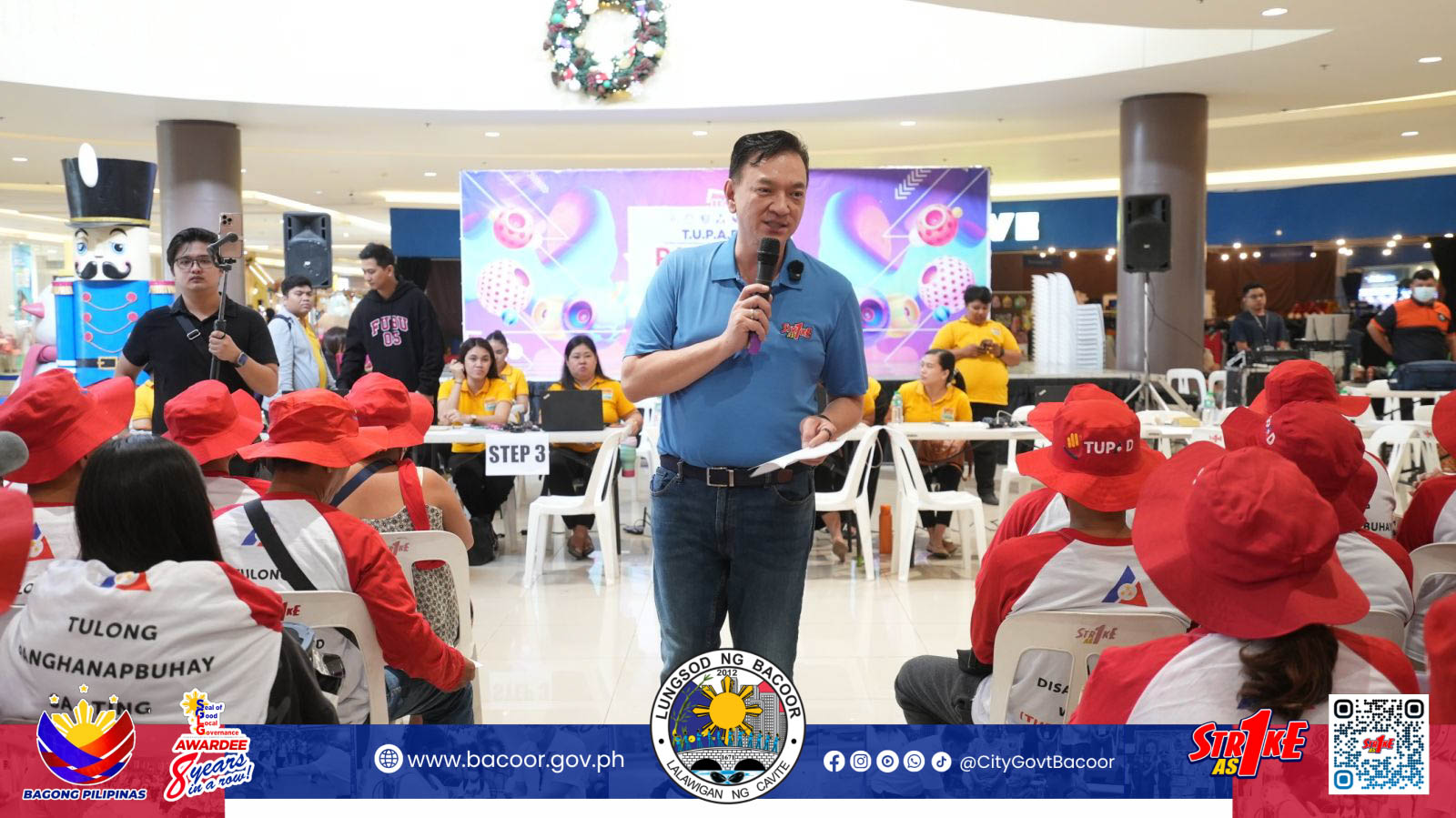 URBAN POOR RECEIVE TUPAD PAYOUT ASSISTANCE IN BACOOR